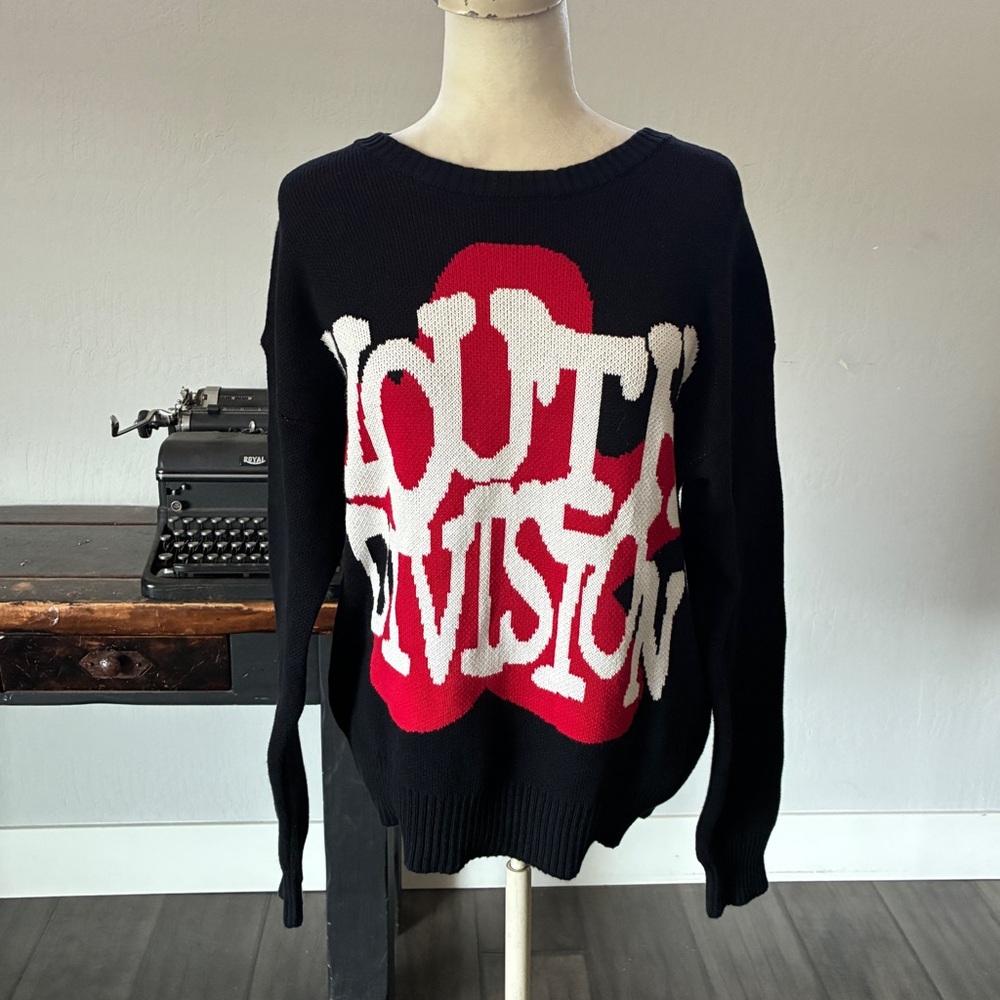 Divide the Youth ‘Youth Division’ Knit Sweater - Size Large